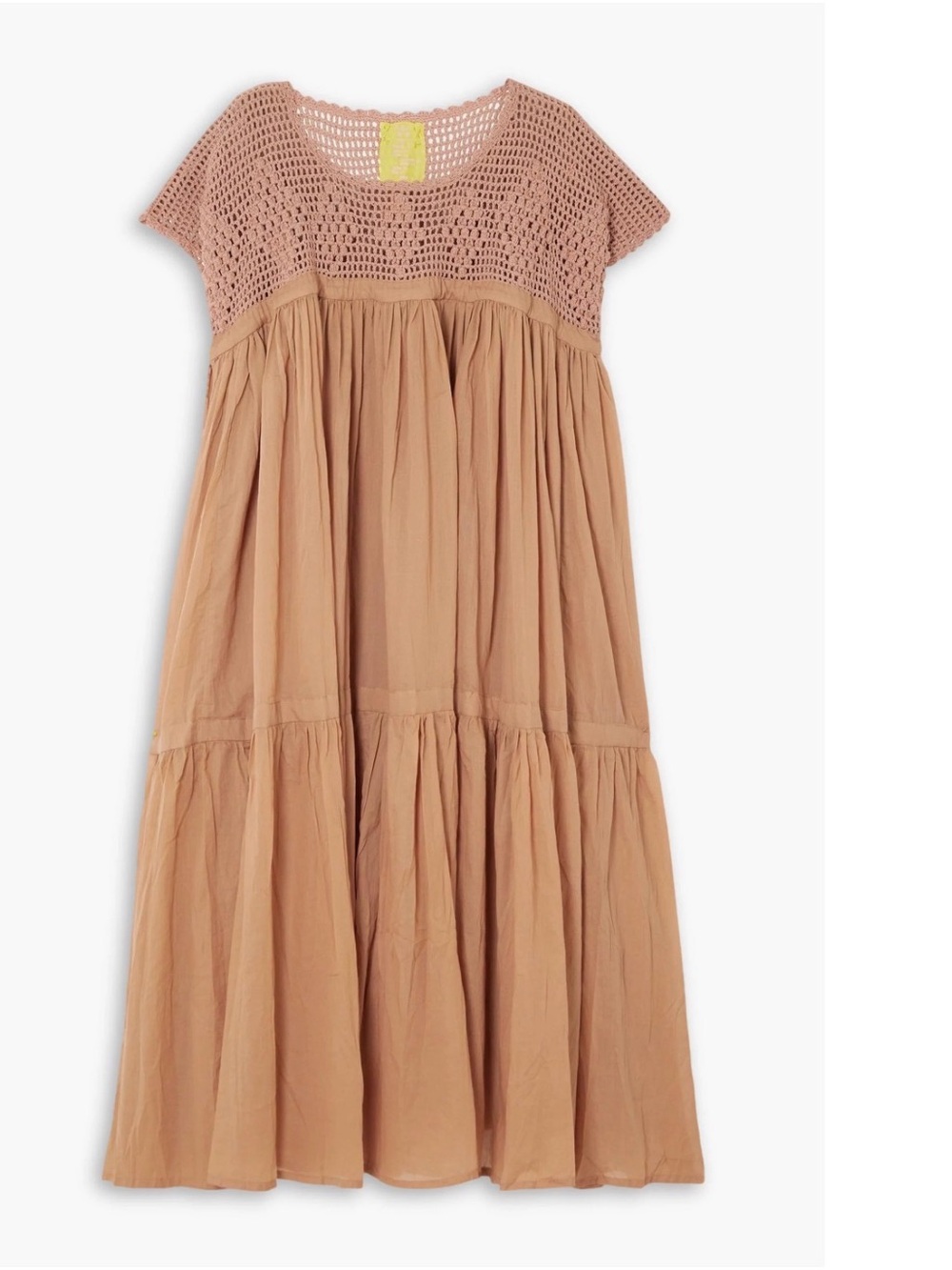Yvonne S. NWT Wind Dress Long Camel color